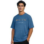 Nobero Men Oversized Graphic Printed T-Shirt