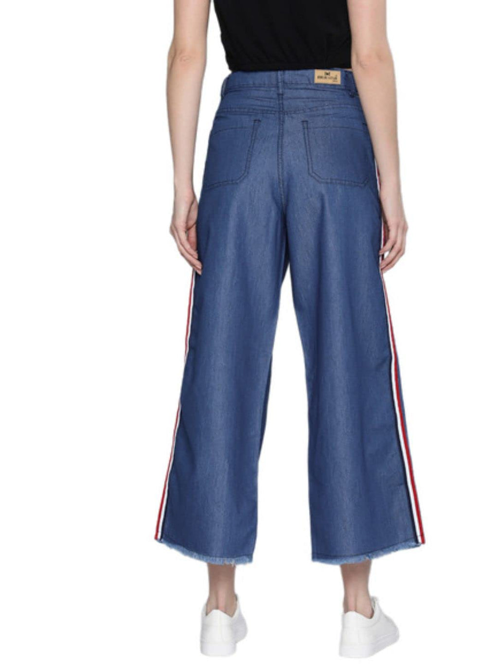 High Star Women'S Flared Palazzo (Aswudpla257_30_Blue