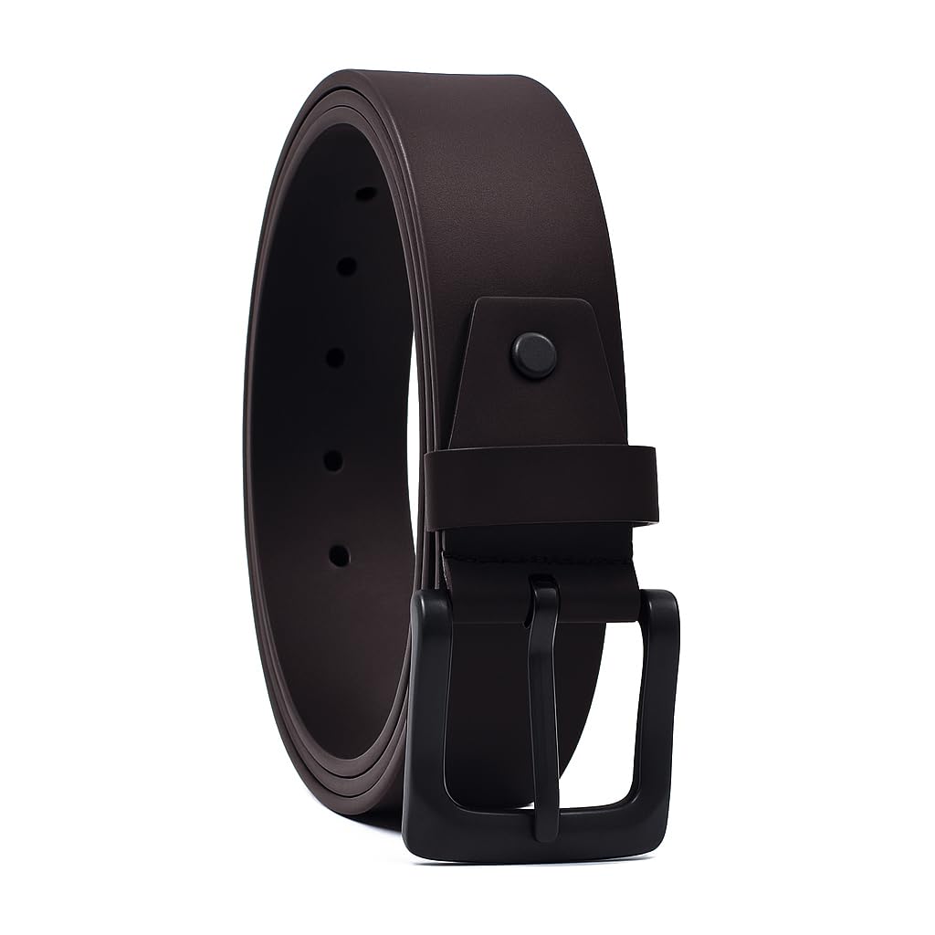 Wildhorn Leather Belt For Men | Casual Leather Belt For Men | Free Size | Adjustable I 48 Inches Length | Waist Upto 44 Inches.  44