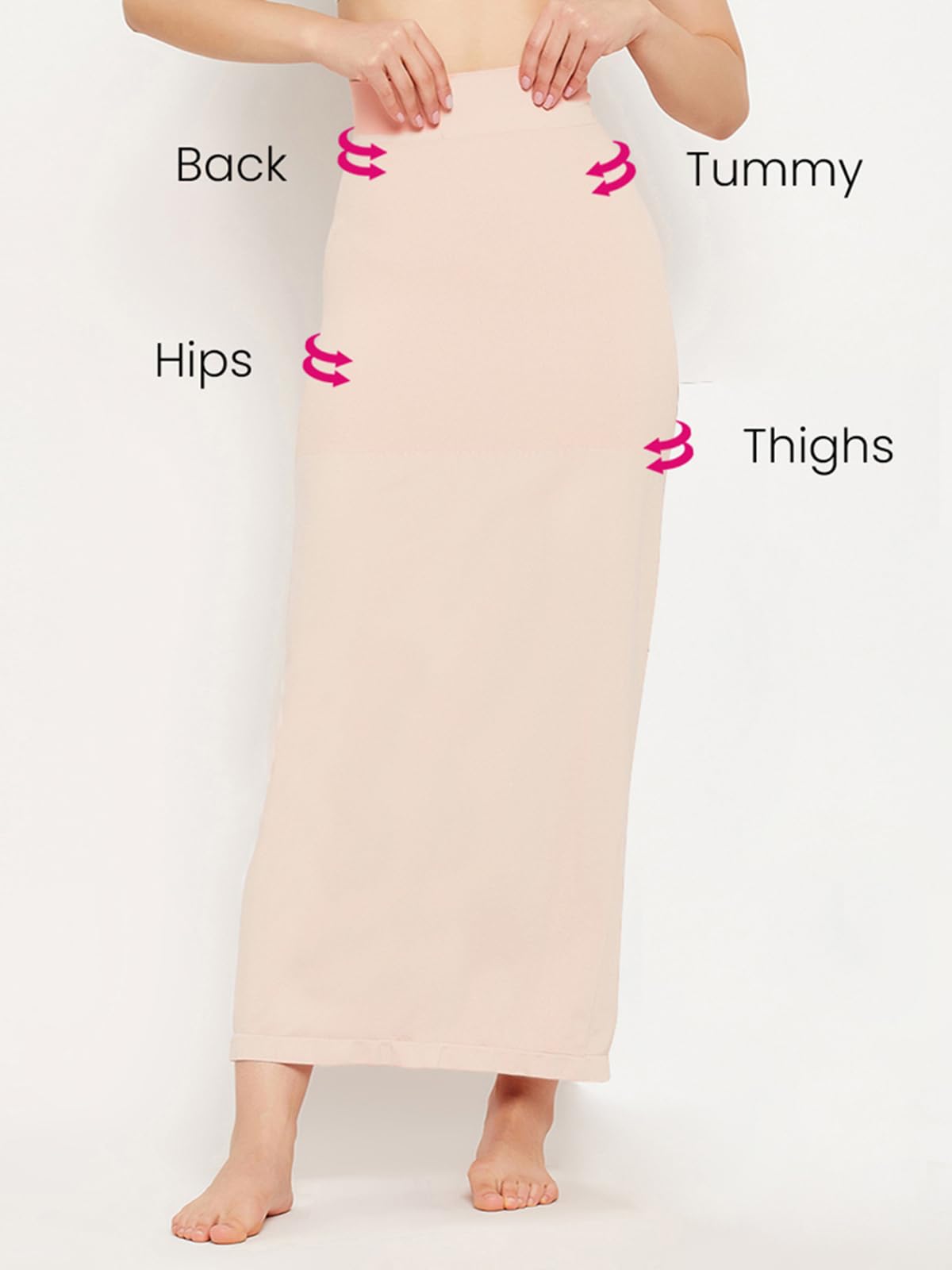 Clovia Women'S Other Shapewear (Sw0023P24-M_Nude_Medium)