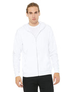 Unisex Sponge Fleece Full-Zip Hooded Sweatshirt - ASPHALT - 2XL(D0102H7WDV8)