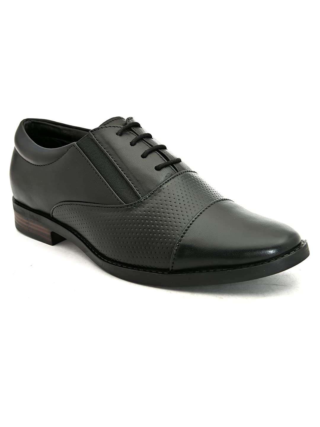 FASHION VICTIM 9000 Mens Black Leather Formal Shoes  10 UK 10