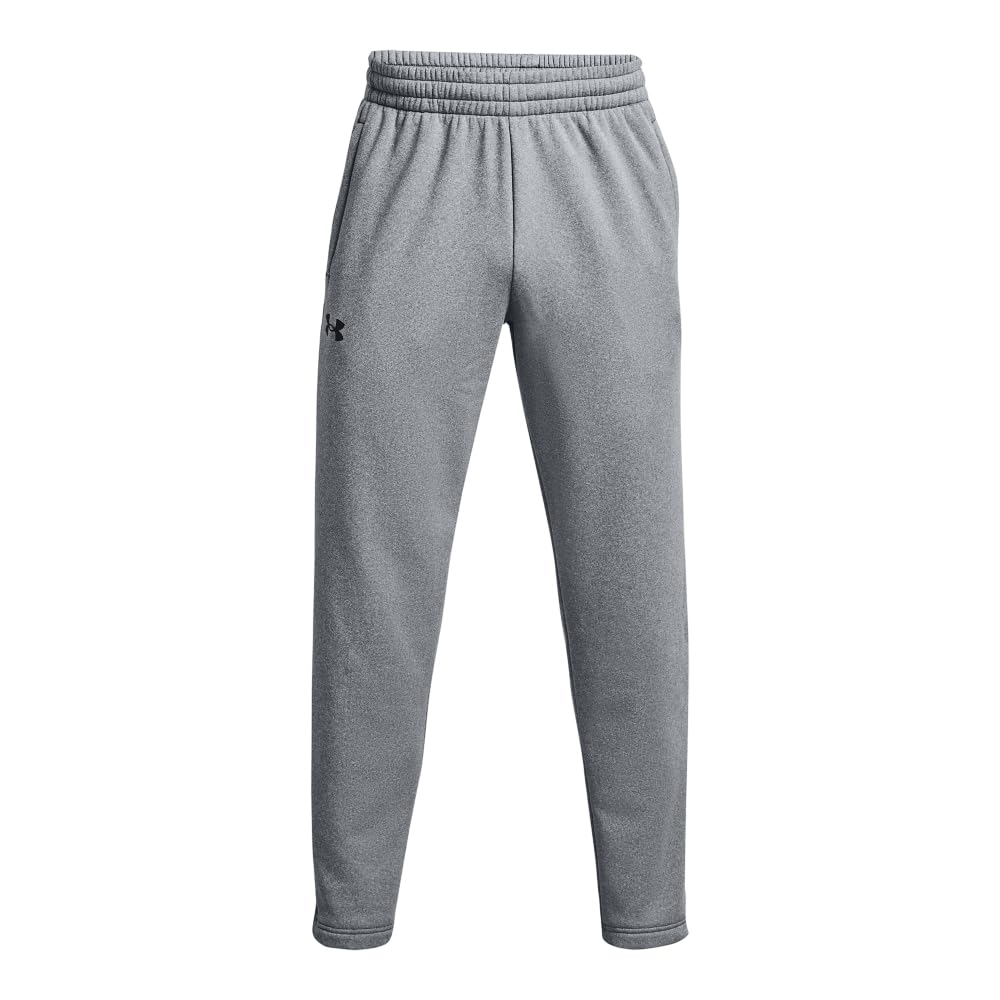Under Armour Men's Armour Fleece Pants, (012) Pitch Gray Light Heather / / Black, 4X-Large