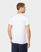 32 DEGREES Mens Cool Quick Dry Active Basic Crew T-Shirt, White, Medium