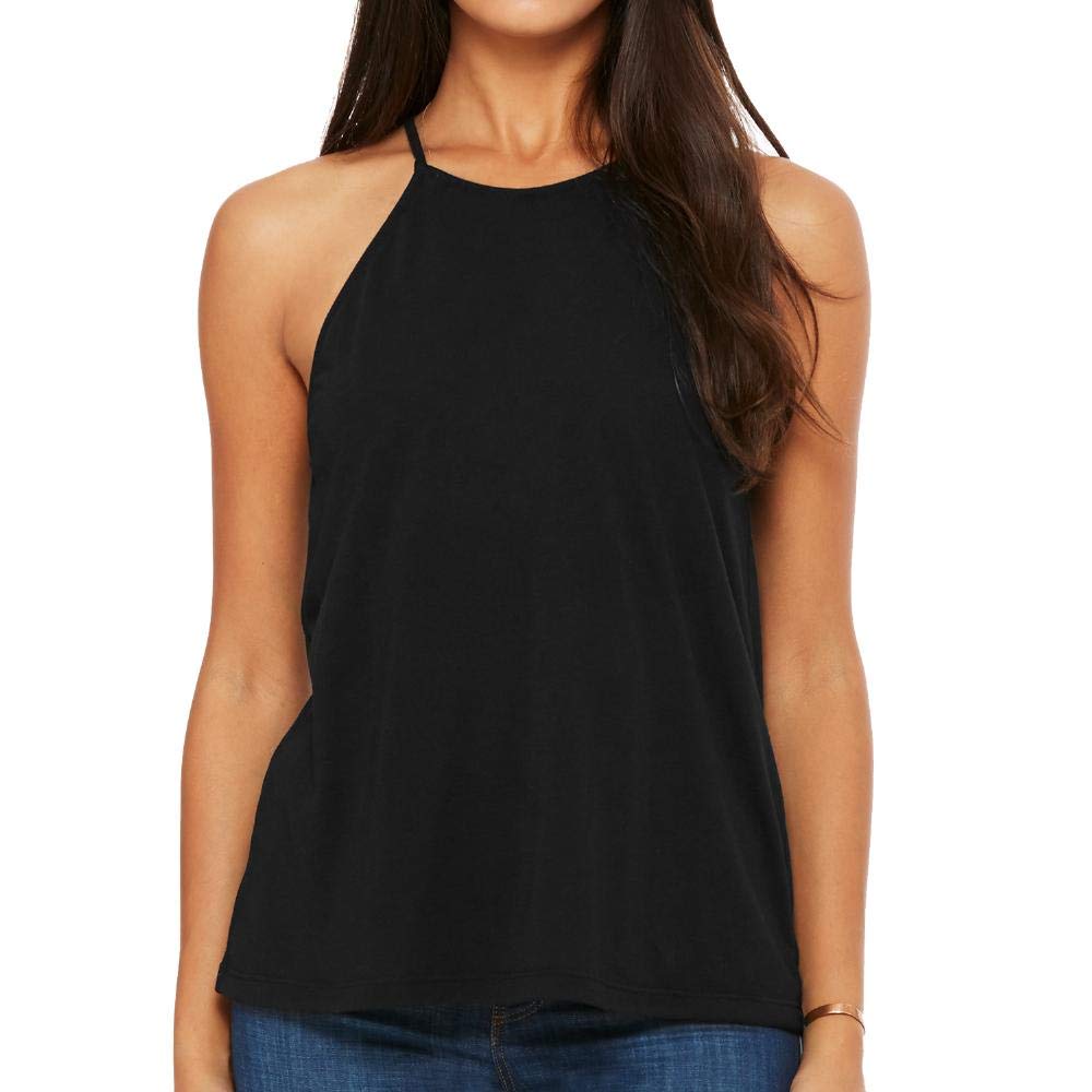 BELLA+CANVAS Womens Flowy High-Neck Tank BC8809
