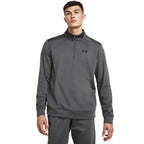 Under Armour Men's ArmourFleece 1/4 Zip, (025) Castlerock / / Black, 3X-Large