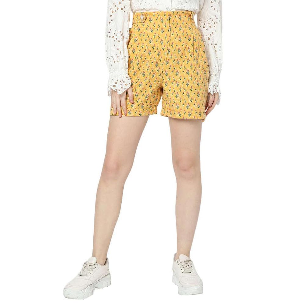 Vero Moda Slim Fit Shorts (286930701_Calendula_S_)