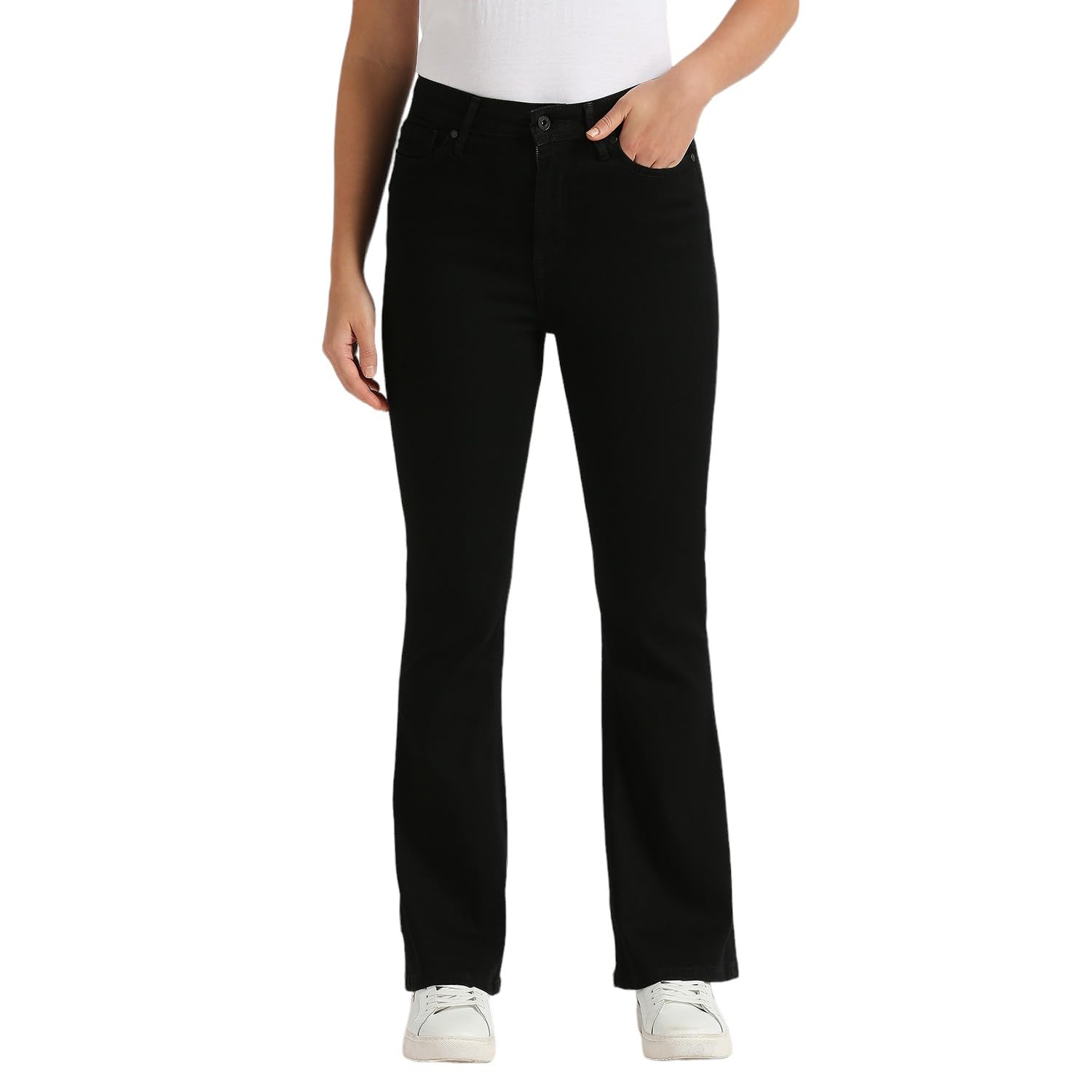 Pepe Jeans WomenS Straight Jeans (Pl204944S910_Black