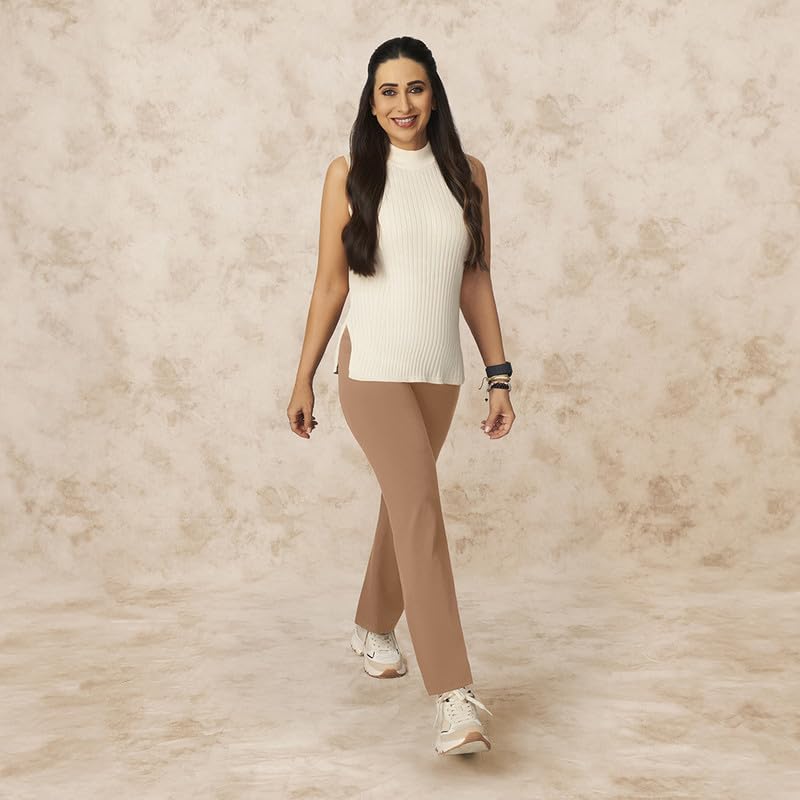 BlissClub Ultimate Straight Pants - Lite - Tall Above 55, Straight Silhouette, Stretchy, Comfortable, Back Pocket