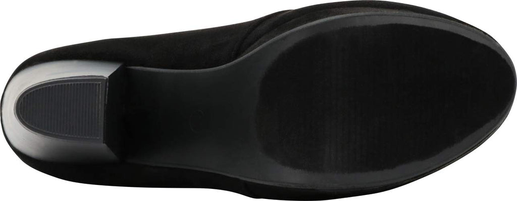 Forever Camille-86 Women's Comfort Stacked Chunky Heel Lace Up Ankle Booties, Black, 8.5