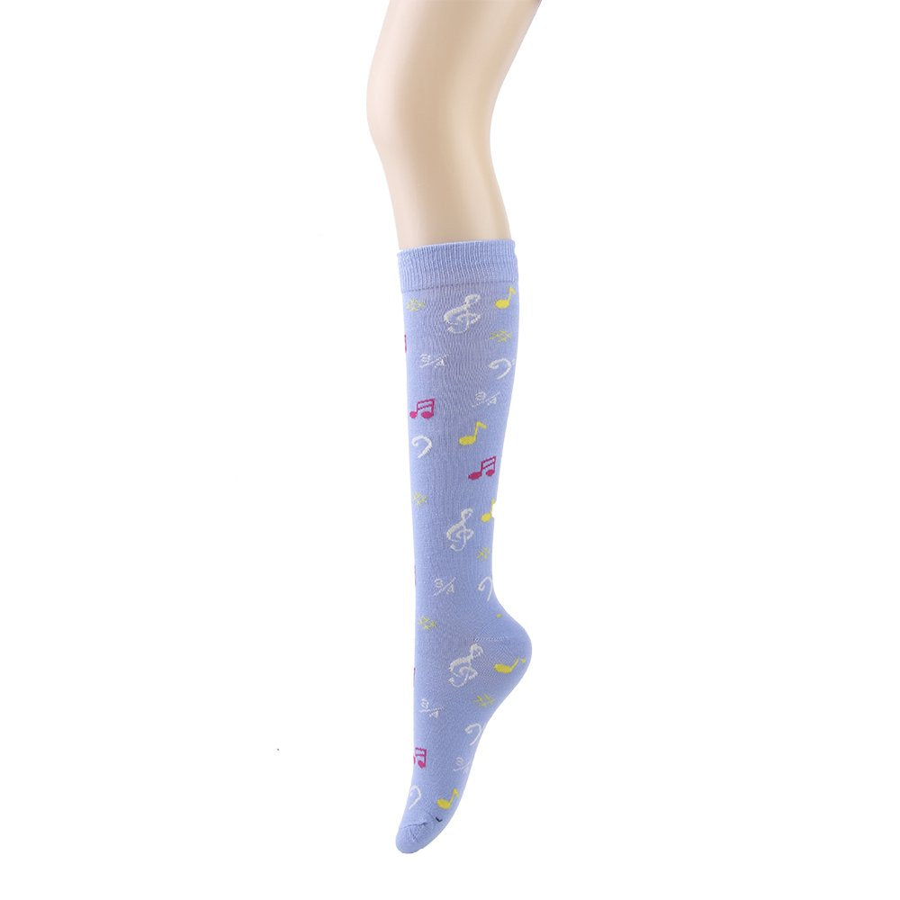 12 Pairs Women Knee High Socks - 196005