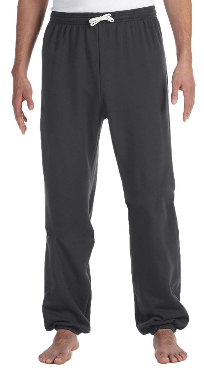Unisex Sponge Fleece Long Scrunch Pant - DARK gRY HEATHER - XS(D0102H7KX1J)