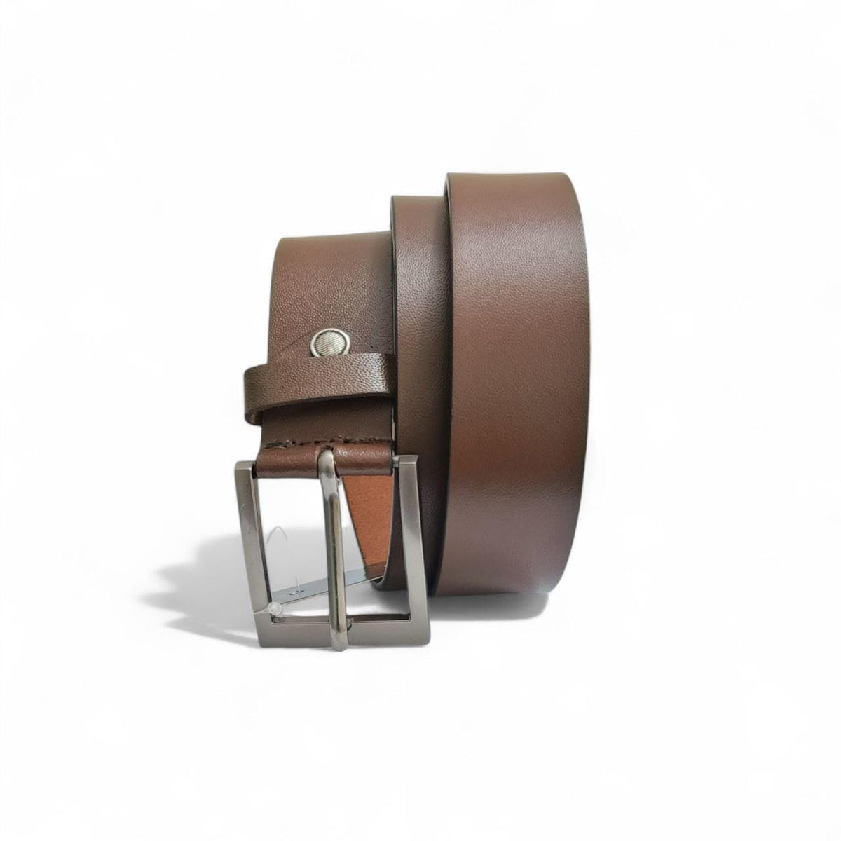 Giolynn Formal/Casual Brown Color Genuine Leather Belts For Men (Length 46 Inches||40Mm||Bl042Brn) (Brown) (32) 32