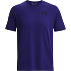 Under Armour Men's Sportstyle Left Chest Short-Sleeve T-Shirt, (468) Sonar Blue/Black/Black, X-Small