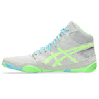 ASICS Men's Snapdown 4 Wrestling Shoes, 10.5, Glacier Grey/Lime Burst