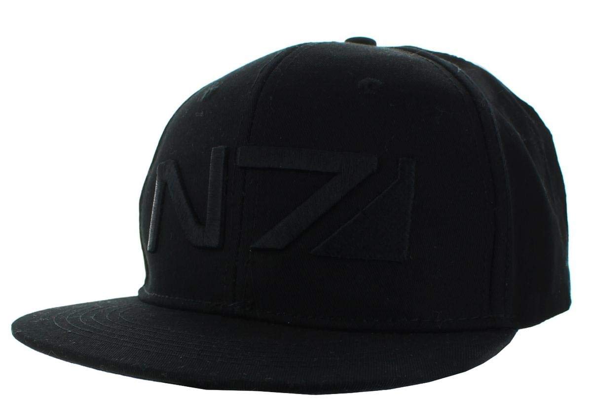 Mass Effect Toynk Andromeda N7 Snapback Hat, Black