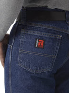 Wrangler Riggs Workwear mens Relaxed Fit Five Pocket jeans, Antique Indigo, 34W x 34L US