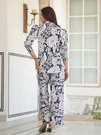 GRECIILOOKS Womens Rayon Printed Classic Kurta Set