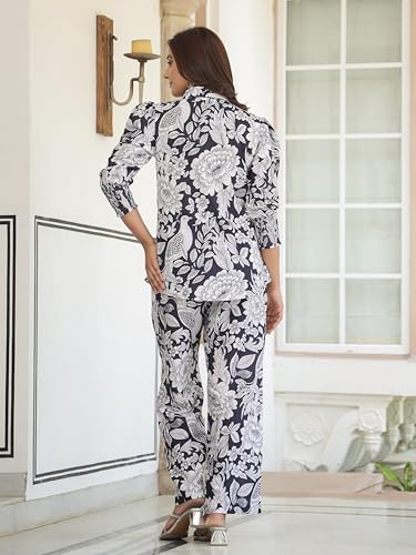 GRECIILOOKS Womens Rayon Printed Classic Kurta Set
