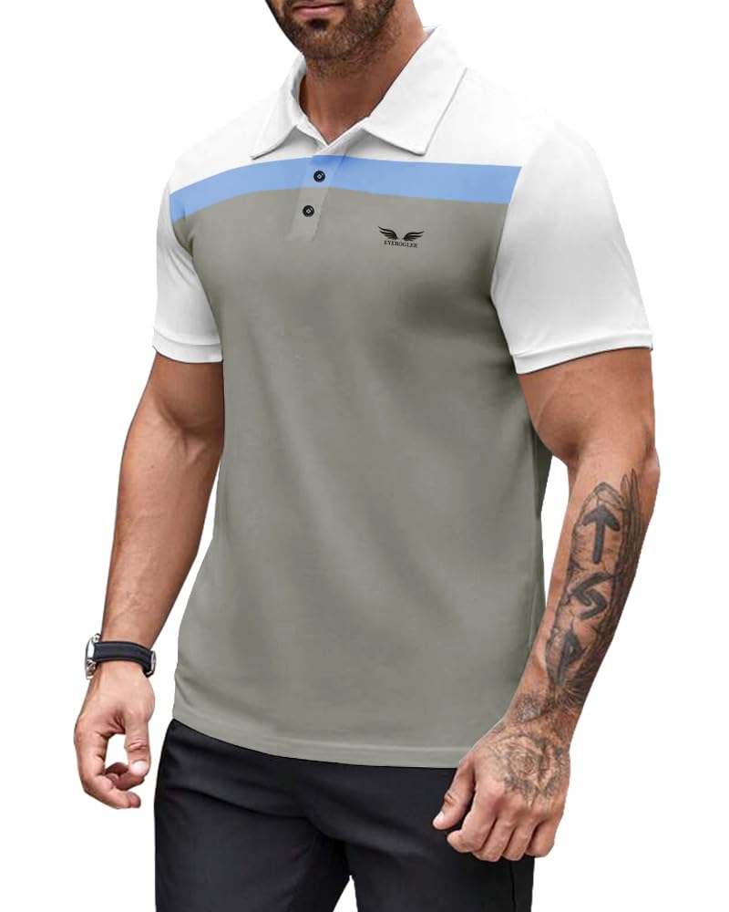 Noble Monk MenS Regular Fit Pure Cotton Polo T Shirt |Half Sleeves |Collar Tshirts | Casual T-Shirt For Men