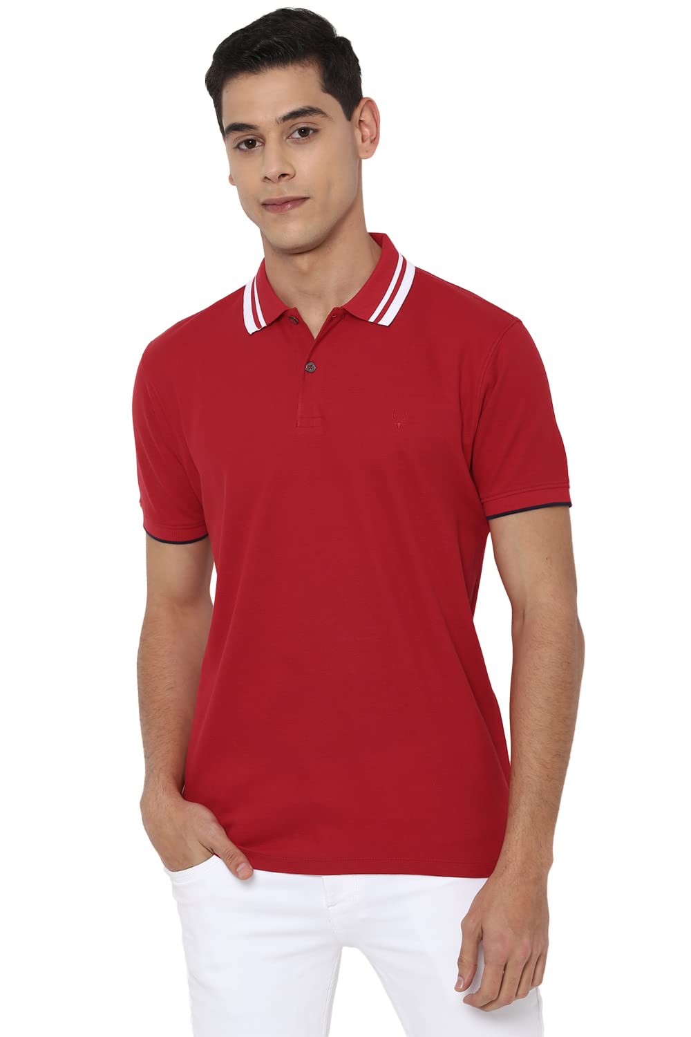 Allen Solly Men Formal T-Shirt