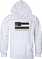 Graphic Pullover, Tonal Flag, White, L