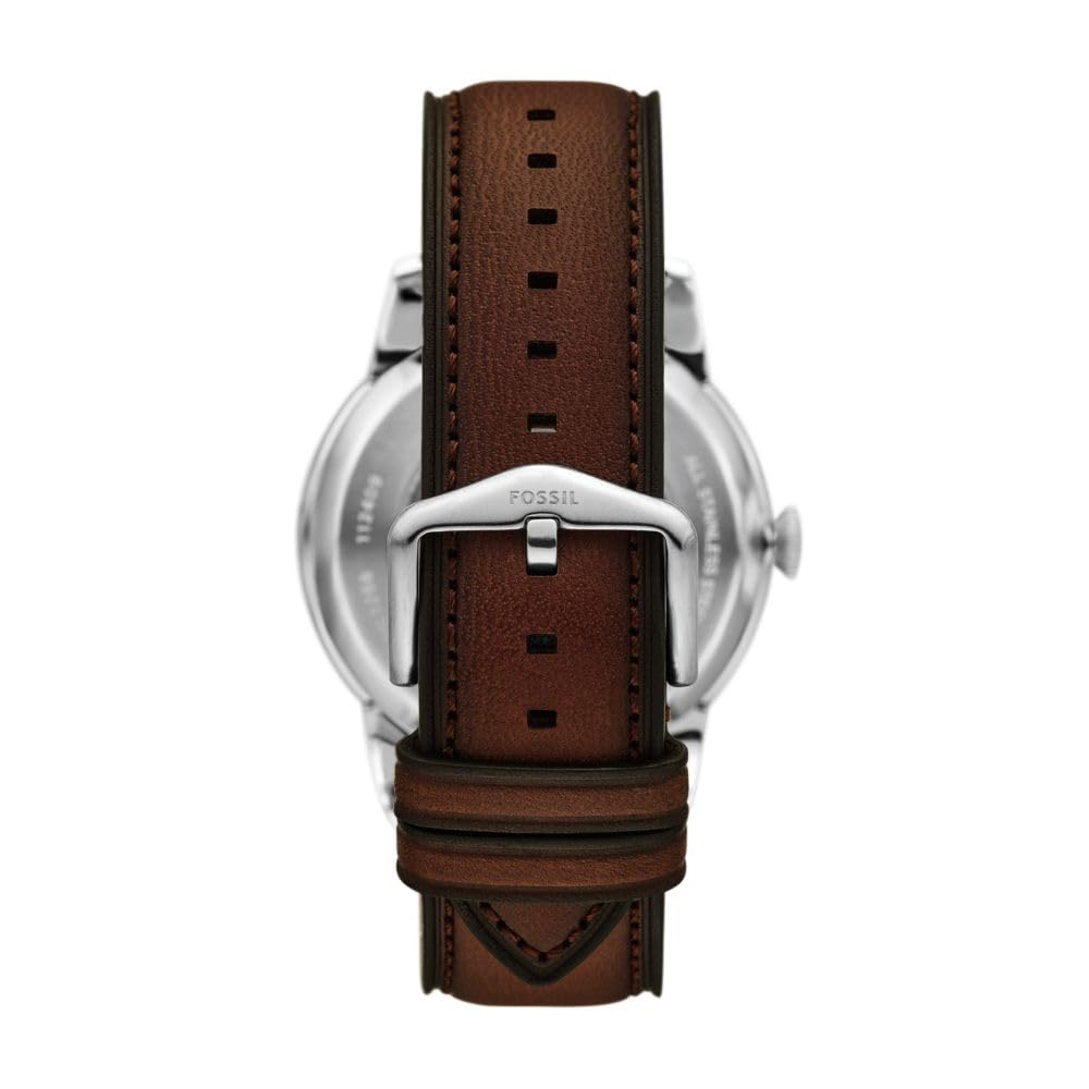 Fossil Men's Townsman Multifunction Brown Leather Watch