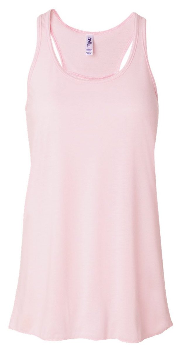 Ladies Flowy Racerback Tank - ATHLETIc HEATHER - S(D0102H78gQ8)