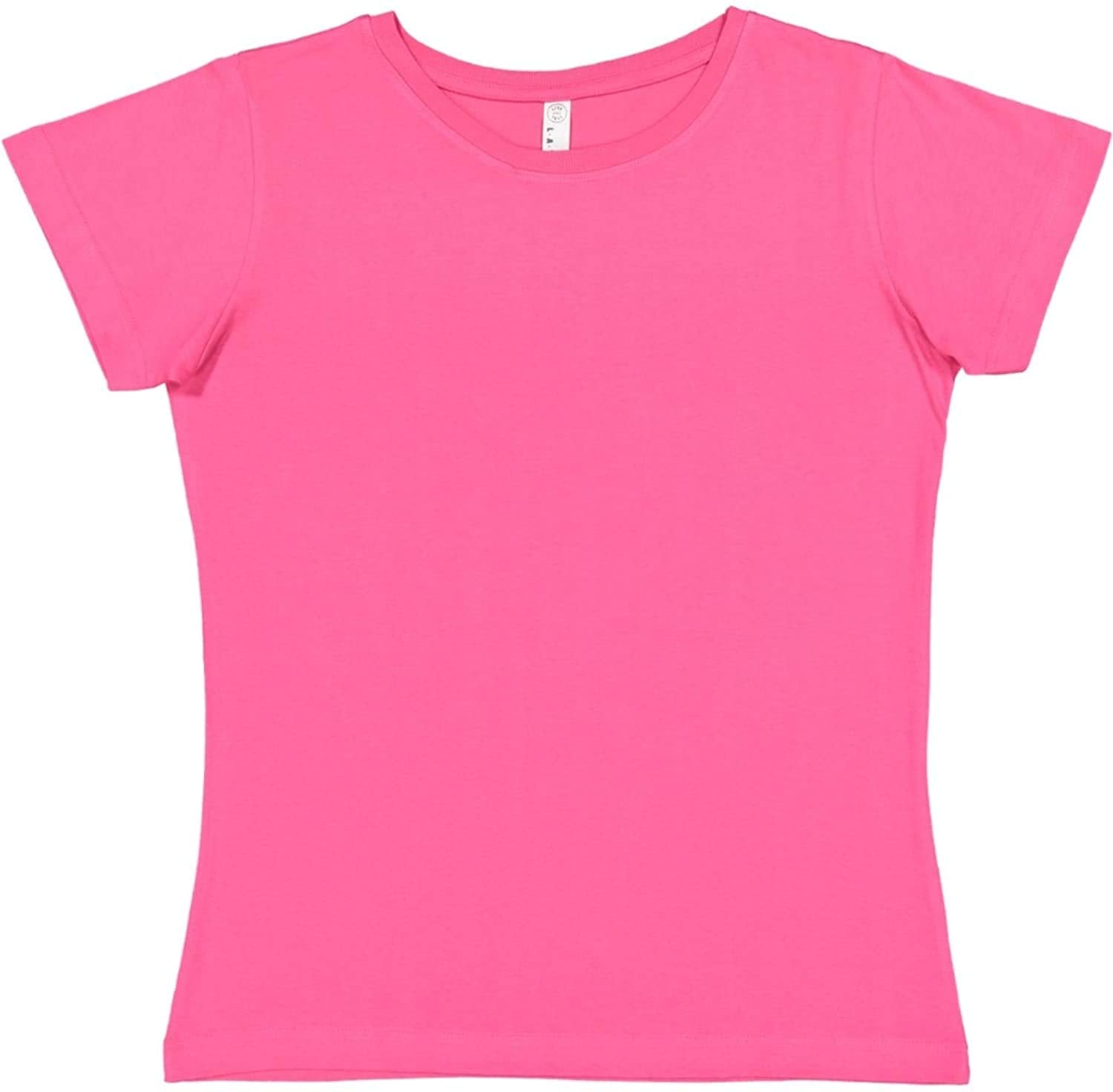 Ladies Fine Jersey T-Shirt - VINTAgE BURgUNDY - XS(D0102H7DZ8X)