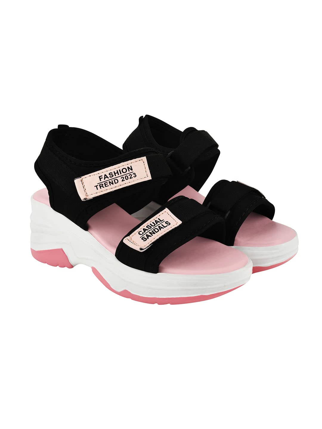 Shoetopia Flatforms Sandals For Women & Girls