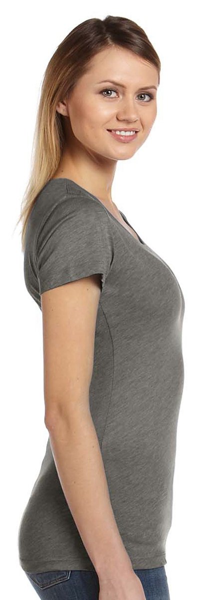 Ladies Triblend Short-Sleeve T-Shirt - cHAR BLK TRIBLND - S(D0102H7WVSX)