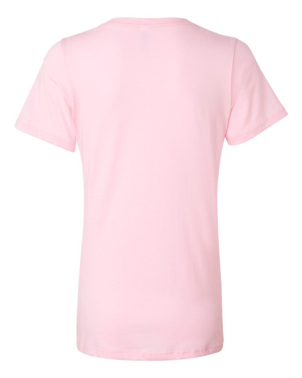 Ladies Relaxed Jersey V-Neck T-Shirt - BERRY - S(D0102H782VT)