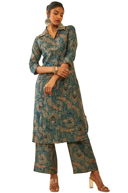Soch Women Muslin Printed Jumpsuit