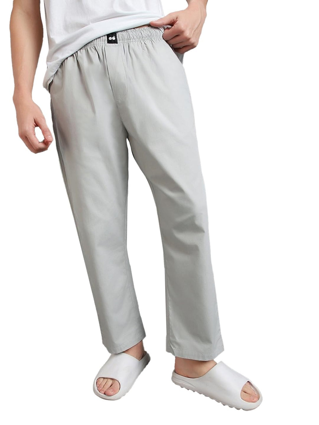 Bewakoof Mens Solid Cotton Pyjamas - Regular Fit