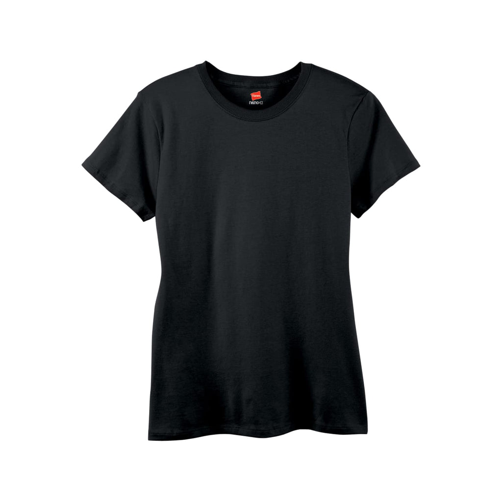 Hanes Women's Nano T-Shirt, XX-Large, Black