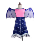 Dressy Daisy Toddler Girls Dress Up Boo-Tiful Halloween Costume Fancy Party Vampire Outfit Set with Headband Wings