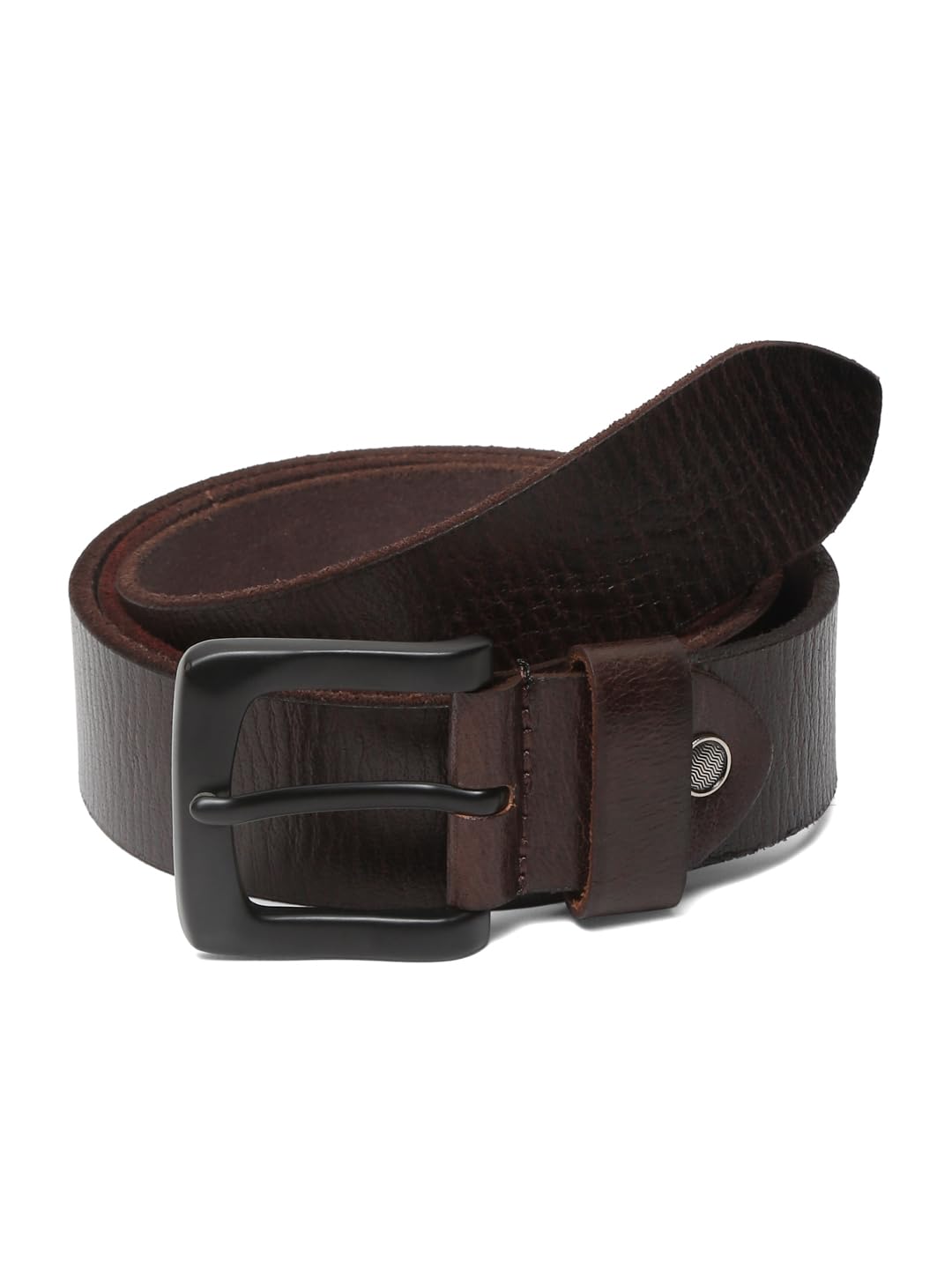 Teakwood Leathers Leather Men Casual Belt  Belt Buckle For Formal And Casual Wear Adjustable Size Leather Belt For Men  All Oc 36