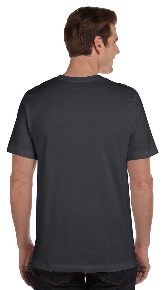 Mens Jersey Short-Sleeve Pocket T-Shirt - BLAcK - S(D0102H7W3PJ)
