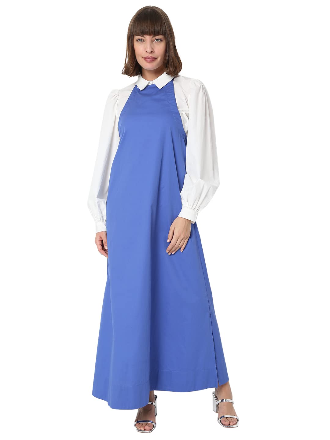 Vero Moda Regular Fit Dress(146928301_Ultramarine_L)