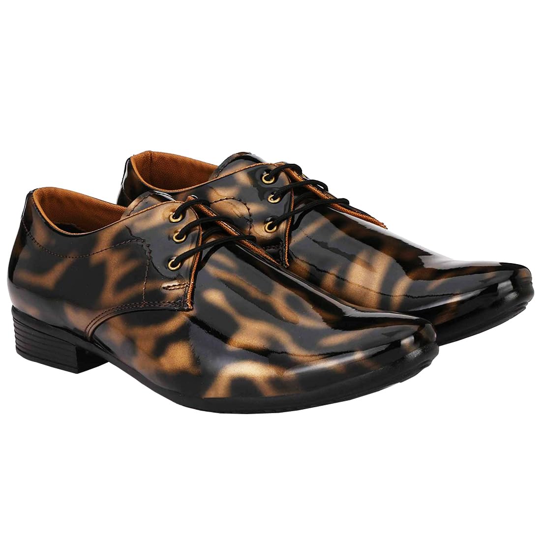 Modern Trendy Formal Shoes/Party Shoes/Shoes Combo with Free Wallet & Belt for Men and Boys (BAZAAR127_AXRTC101) Multicolor 7