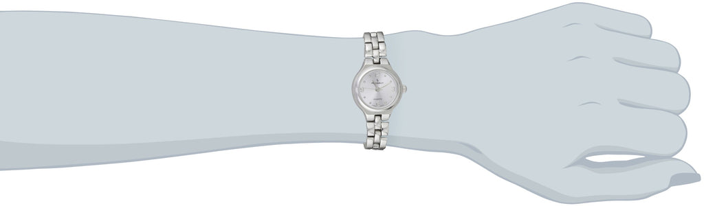 Peugeot Women's Petite Round Wrist Watch with Link Bracelet