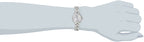 Peugeot Women's Petite Round Wrist Watch with Link Bracelet