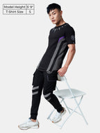 The Souled Store | Men Official Round Neck Black Panther for TChalla |Half Sleeve 100% Cotton Balck Color | Printed Drop Cut T-