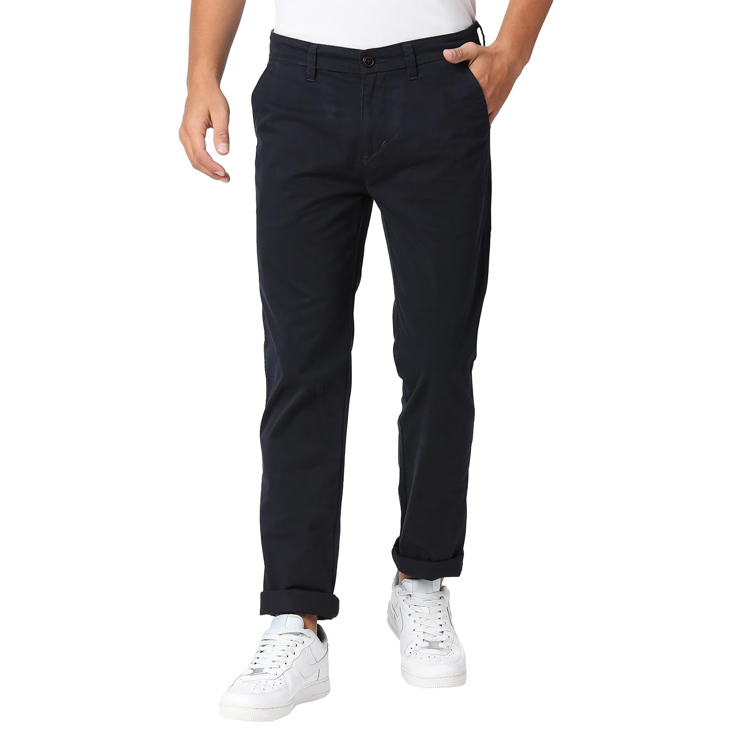 Pepe Jeans Mens Chinos,Navy,30