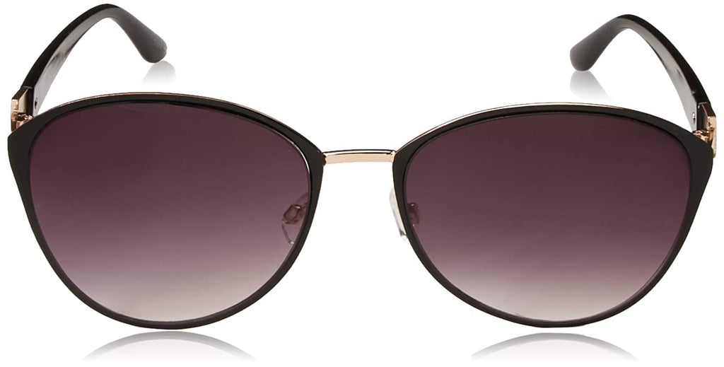 Jessica Simpson Women's J5329 Chic Metal Cat Eye Sunglasses with UV400 Protection - Glamorous Sunglasses for Women, 60mm