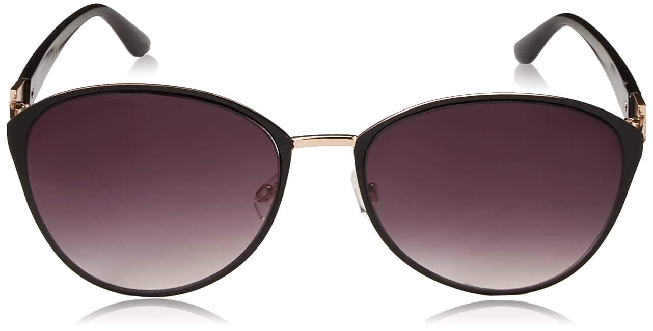 Jessica Simpson Women's J5329 Chic Metal Cat Eye Sunglasses with UV400 Protection - Glamorous Sunglasses for Women, 60mm