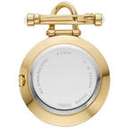 Fossil Women's Scarlette Three-Hand Gold-Tone Stainless Steel Watch Brooch