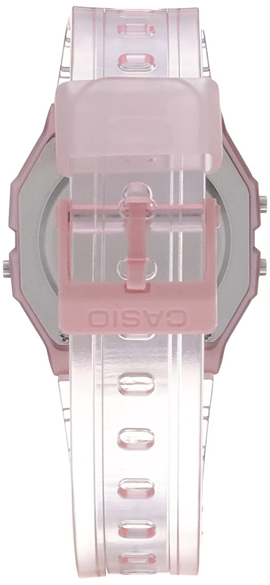 Casio Quartz Watch with Resin Strap, Pink, 20 (Model: F-91WS-4CF)