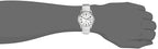 Timex Men's Easy Reader 35mm Day-Date Watch - Silver-Tone Case White Dial with Silver-Tone Expansion Band