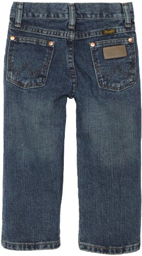 Wrangler Boys' Big 13MWZ Cowboy Cut Original Fit Jean, Subtle Worn, 10 Slim